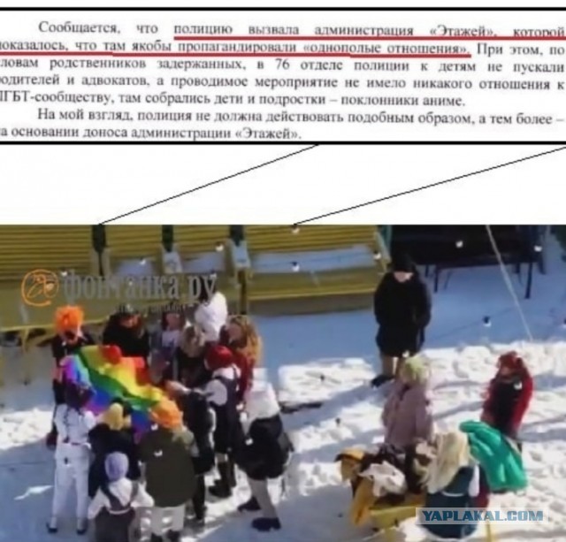 В Петербурге задержали 20 подростков в аниме-костюмах. Им вменяют пропаганду ЛГБТ