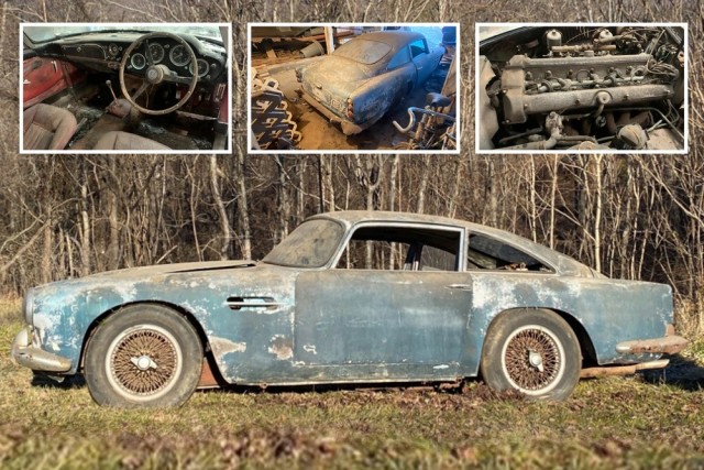 Классический Aston Martin, простоявший в сарае 30 лет, продают за $327 000