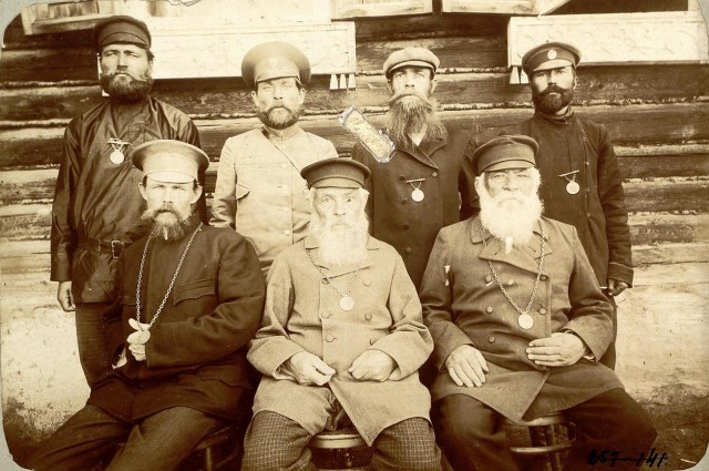Сибирское казачье войско 1909г. Лица. Виды