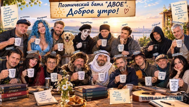 Двое, поэтический батл