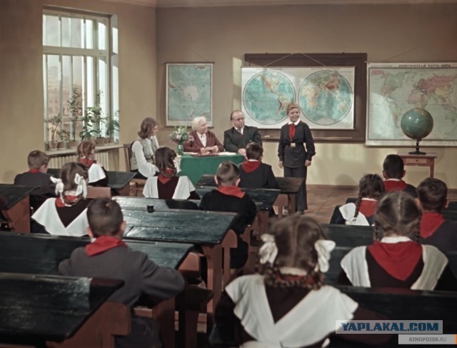 Москва 1956 года в фильме "Старик Хоттабыч"