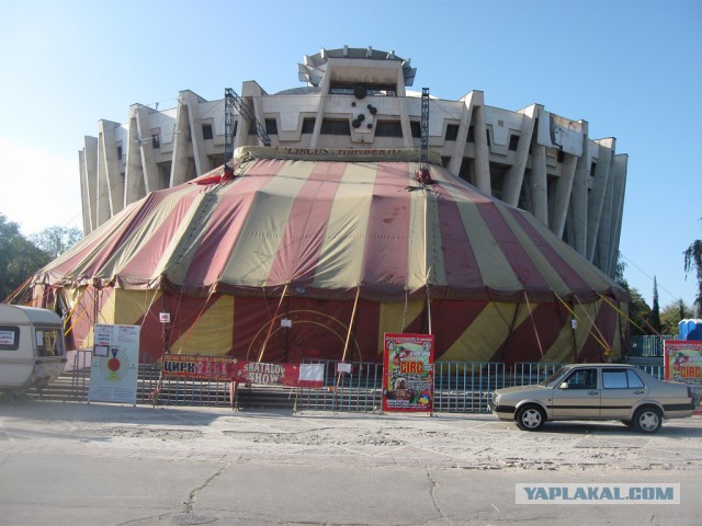 Заброшенный цирк в Кишеневе