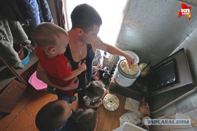 33-летний житель Башкирии воспитывает 5х детей