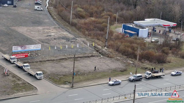 Служба эвакуации крупно попала,