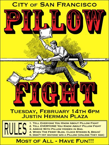 Pillow fight