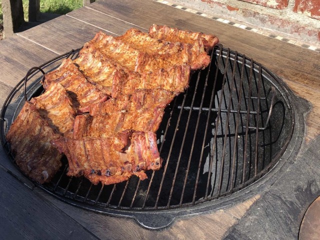 Ребрышки BBQ остро-сладкие