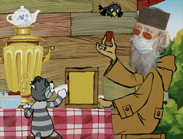 Не на участке же