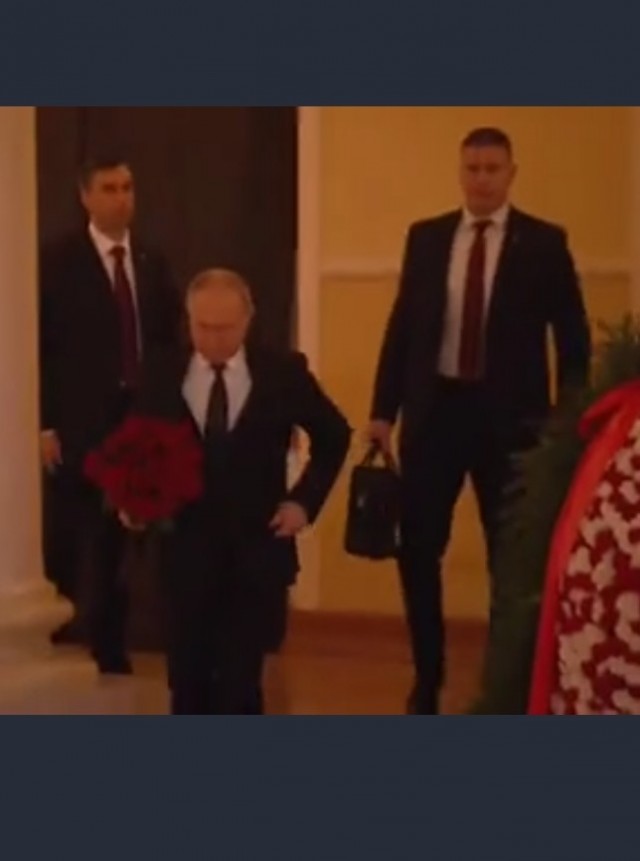 Прощание Путина с Жириновским