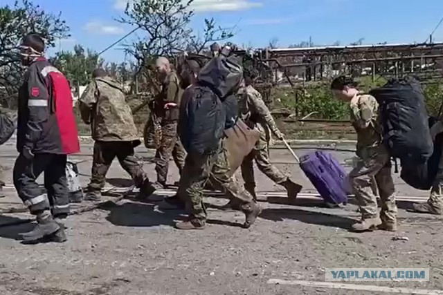 Первый пошёл? Калина вышел с Азовстали?