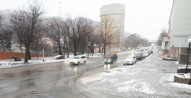 Владивосток: прошел дождик