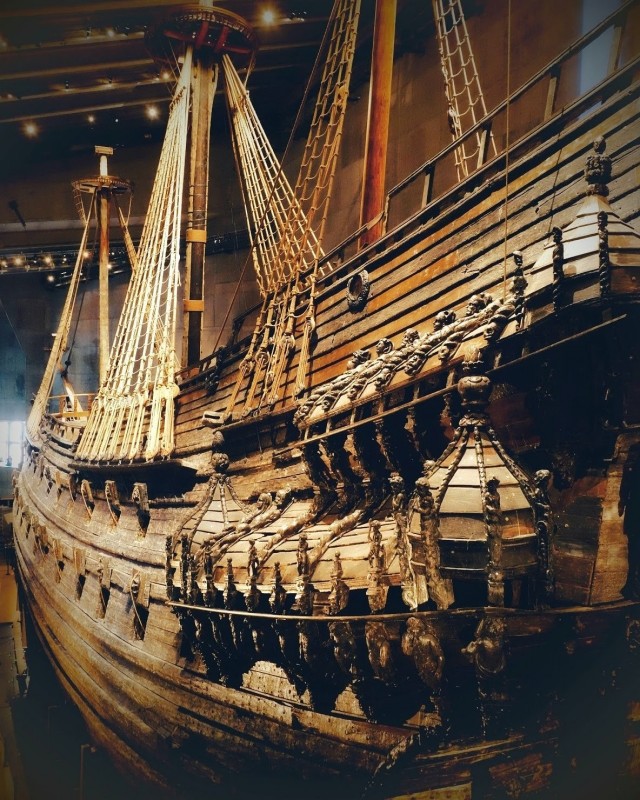 Янтарная копия "Vasa"