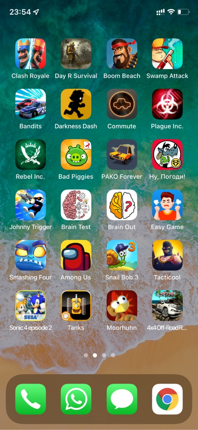 Игры на телефоне