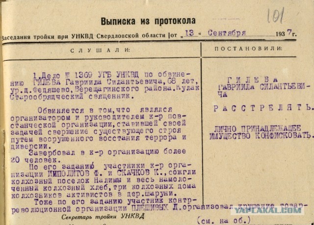 Полигон НКВД в Воронеже