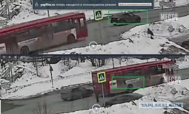 Посадили идиота за руль...
