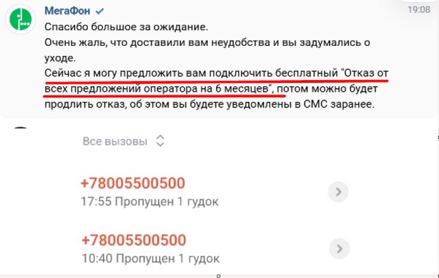 Мегафон. Прощай