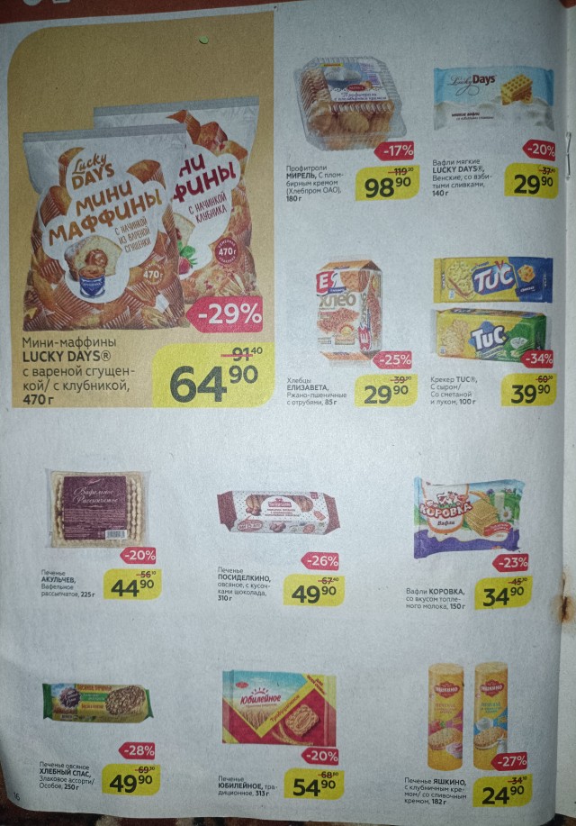 Цены на продукты в конце 2019 года