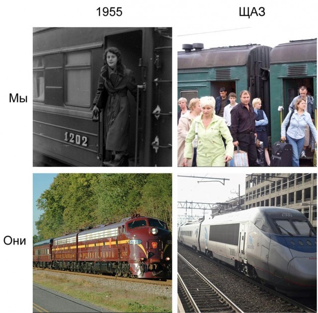 Американские туристы в Ленинграде зимой 1955-1956г