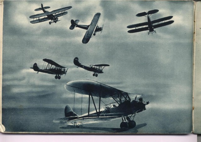 Силуэты самолетов Второй Мировой