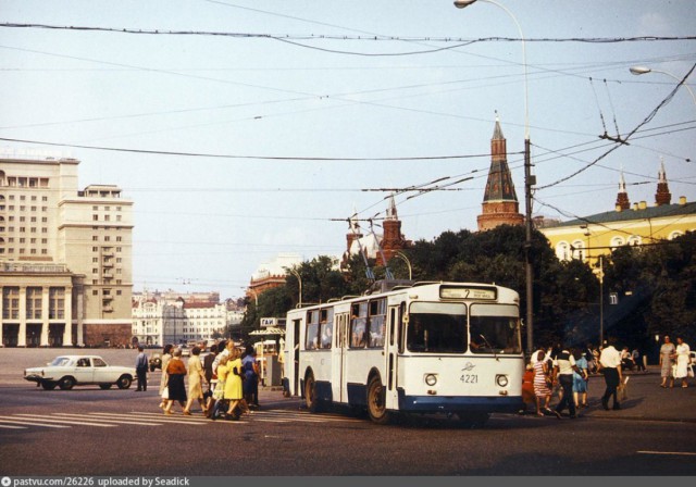 Прогулка по Москве 1983 года