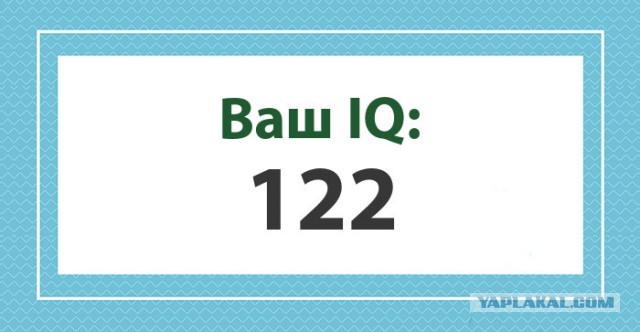А какой у Вас IQ?