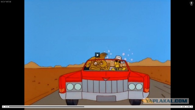 "Мальчишник в Вегасе", Симпсоны и плагиат