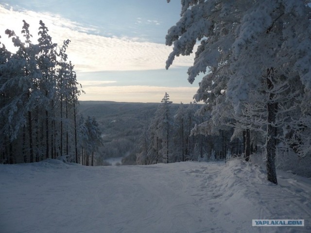 Для скучающих по снегу