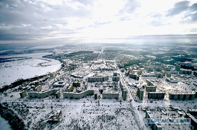 Припять глазами Яндекс карт.