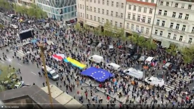 В Чехии прошли антироссийские митинги