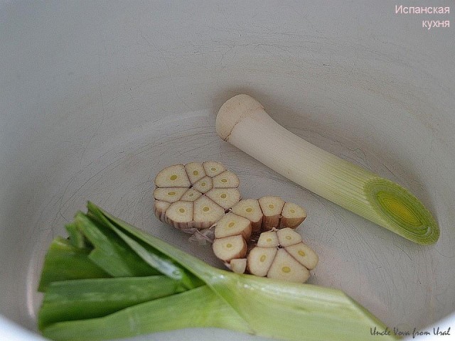 Астурийская фабада из Лигурии....