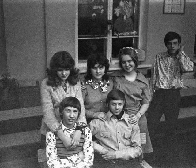 Новогодний огонек 8 класса «В» в школе № 301 на улице Седова в Свиблово