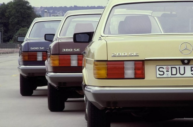 45 лет Mercedes-Benz W126