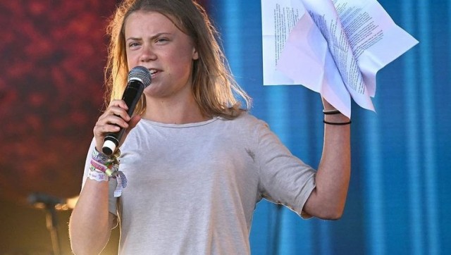 Грета Тунберг в тюрьме