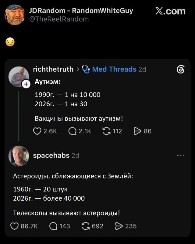 Жить вредно, от этого умирают!