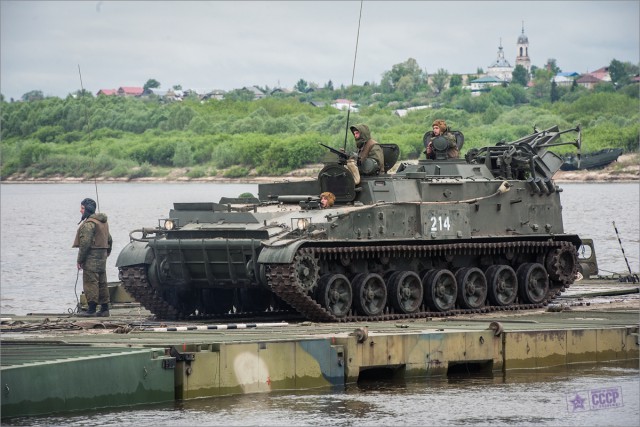Про форсирование водной преграды