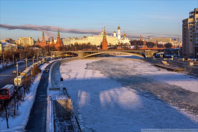 Минус тридцать в Москве!