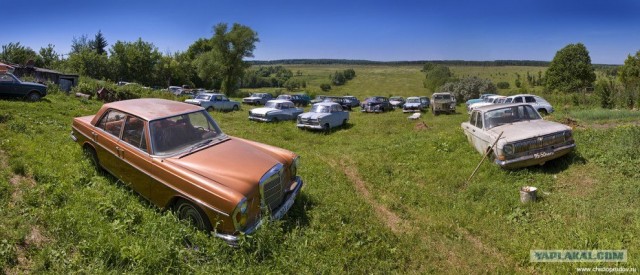 "Очень ретро" авто-музей в Черноусово