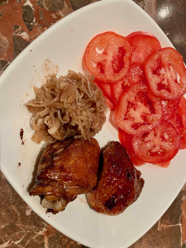 Острые куриные крылья в кисло-сладкой глазури