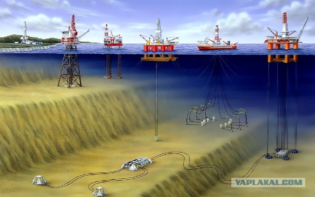 Моряки - Работа на нефтяной вышке в шторм