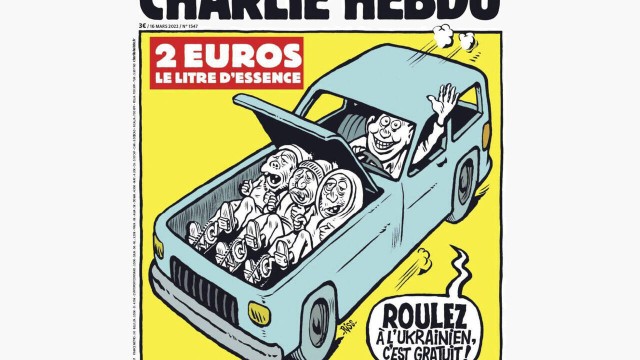 Художники «Шарли Эбдо» достигли настоящих высот в изображении Зеленского