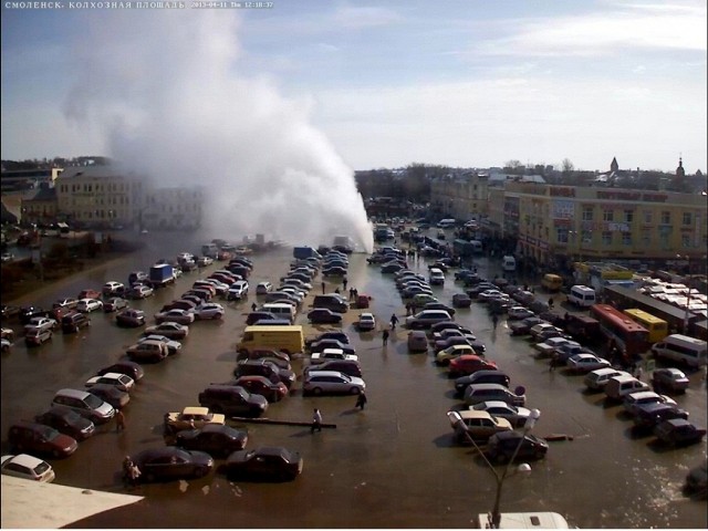 г. Смоленск. Фонтан в центре города
