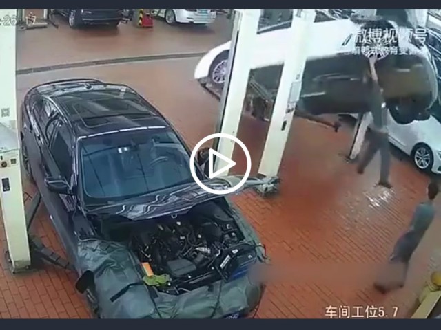 Обслуживание БМВ пошло не по плану