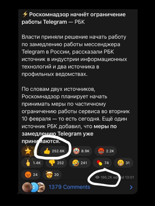 В Госдуме прокомментировали возможную блокировку Telegram в России