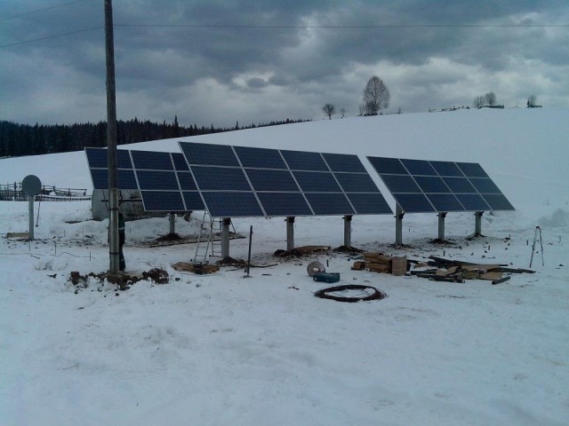 Автономное энергоснабжение маленькой деревеньки