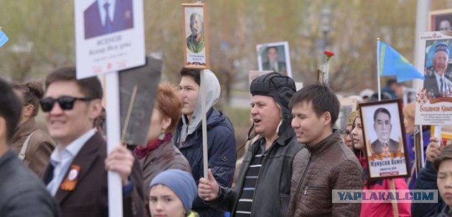 Бессмертный полк, в Астане