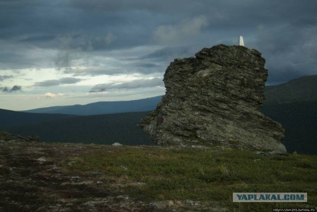 Исток реки впадающей в Каспийское море .