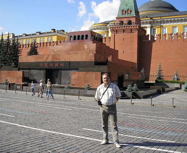 Фотография на память на Красной площади в Москве