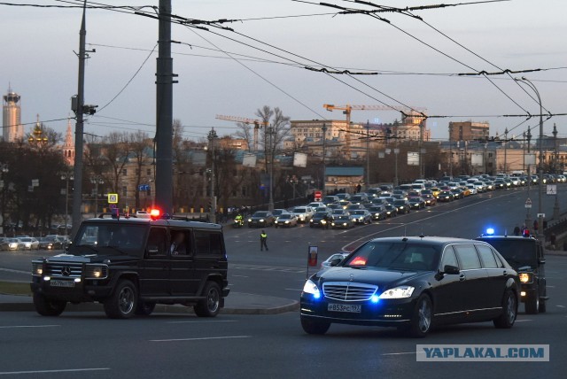 Роскошные автомобили российской полиции