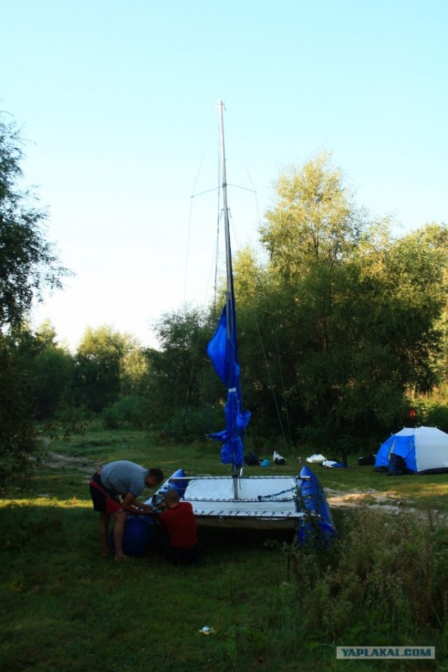Сплав по Десне, сентябрь 2011