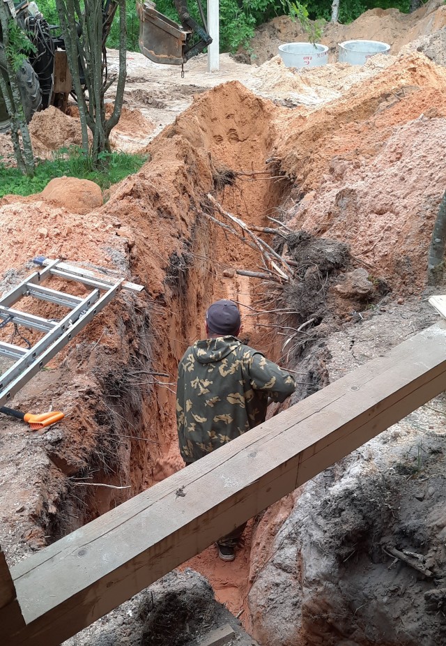 Развлечения пенсионера VII. Как я воду к дому подводил