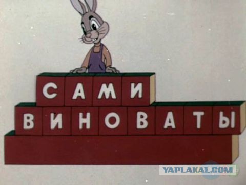 По мнению чиновников, мы сами во всем виноваты